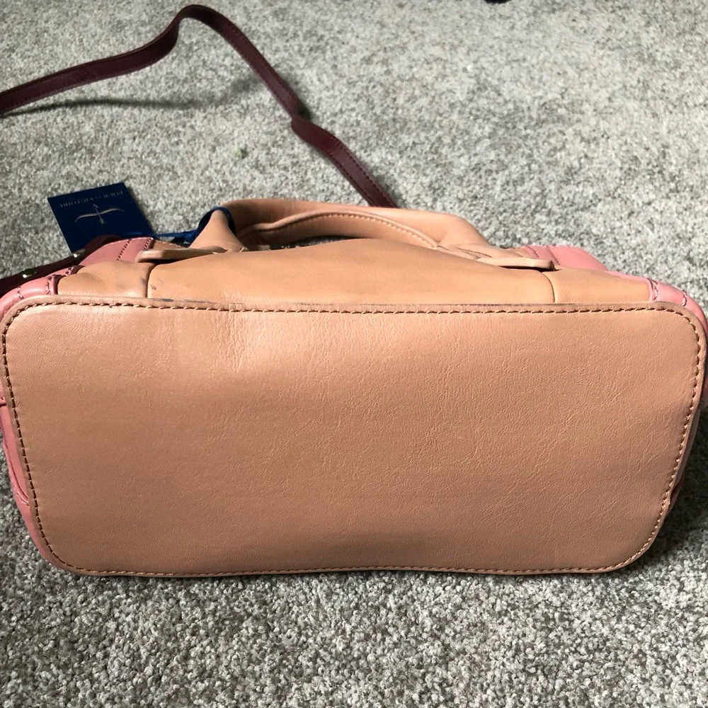 Pour La Victoire Provence Mini Satchel Dusty Pink Multi - Picture 6 of 16
